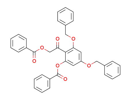2-(2-(benzoyloxy)-4,6-bis(benzyloxy)phenyl)-2-oxoethyl benzoate