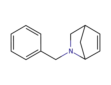 Molecular Structure of 112375-05-0 (2-BENZYL-2-AZABICYCLO[2.2.1]HEPT-5-ENE)