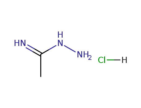Molecular Structure of 39254-63-2 (ACETAMIDRAZONE HCL)