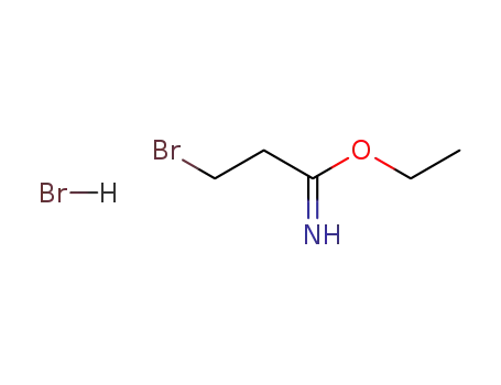 3-bromo-propionimidic acid ethyl ester; hydrobromide