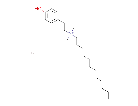 N-(4-hydroxyphenethyl)-N,N-dimethyldodecanaminium bromide