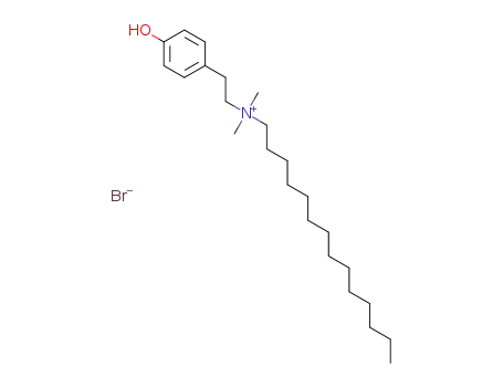 N-(4-hydroxyphenethyl)-N,N-dimethyltetradecanaminium bromide
