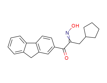 1-(9H-fluoren-2-yl)-3-cyclopentyl-1,2-propanedione-2-oxime