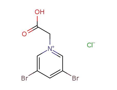 3,5-dibromo-1-carboxymethyl-pyridinium; chloride