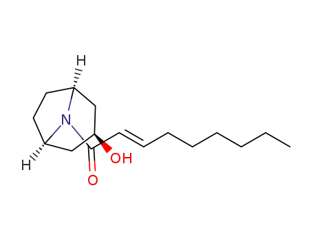 (E)-1-((1R,3R,5S)-3-hydroxy-8-azabicyclo[3.2.1]octan-8-yl)non-2-en-1-one