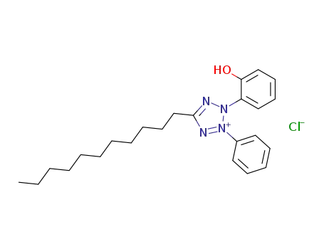2-(2-hydroxy-phenyl)-3-phenyl-5-undecyl-tetrazolium; chloride