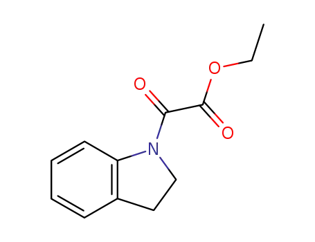 ethyl α-oxo-α-(N-indolinyl)-acetate