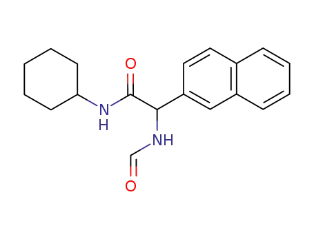 N-Cyclohexyl-2-formylamino-2-naphthalen-2-yl-acetamide