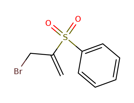 Molecular Structure of 110426-92-1 (Benzene, [[1-(bromomethyl)ethenyl]sulfonyl]-)
