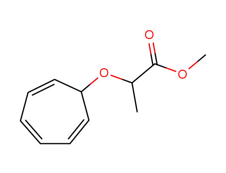 2-(Cyclohepta-2,4,6-trienyloxy)-propionic acid methyl ester