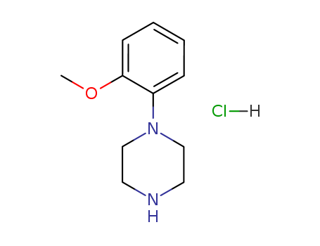 5464-78-8,1-(2-Methoxyphenyl)piperazine hydrochloride,Piperazine,1-(2-methoxyphenyl)-, monohydrochloride (9CI);1-(2-Methoxyphenyl)piperazinehydrochloride;1-(2-Methoxyphenyl)piperazine monohydrochloride;4-(2-Methoxyphenyl)piperazine hydrochloride;Piperazine,1-(2-methoxyphenyl)-, hydrochloride (1:1);