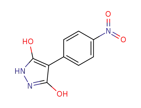 3,5-dihydroxy-4-(p-nitrophenyl)pyrazole