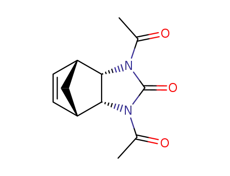(3aα,4α,7α,7aα)-1,3-diacetyl-1,3,3a,4,7,7a-hexahydro-4,7-methano-2H-benzimidazol-2-one