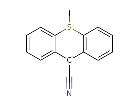 9-Cyano-10-methyl-10-thiaanthracene