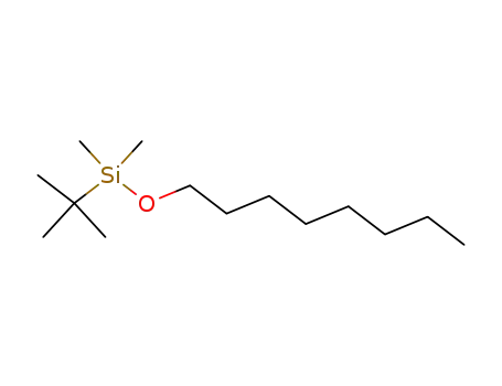Molecular Structure of 92976-53-9 (Silane, (1,1-dimethylethyl)dimethyl(octyloxy)-)