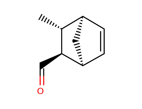 Molecular Structure of 249730-06-1 (Bicyclo[2.2.1]hept-5-ene-2-carboxaldehyde, 3-methyl-, (1S,2S,3R,4R)-)