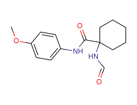 1-Formylamino-cyclohexanecarboxylic acid (4-methoxy-phenyl)-amide