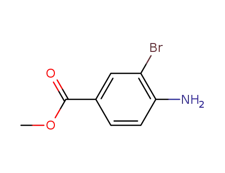Molecular Structure of 106896-49-5 (Methyl 4-amino-3-bromobenzoate)