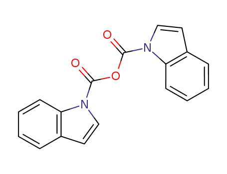 Molecular Structure of 109241-96-5 (1H-Indole-1-carboxylic acid, anhydride)
