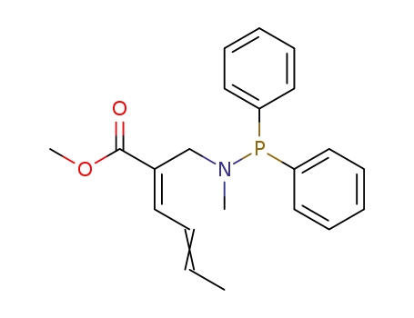 N-(2-methoxycarbonylhexa-2,4-dienyl)-N-methyldiphenylphosphinamide