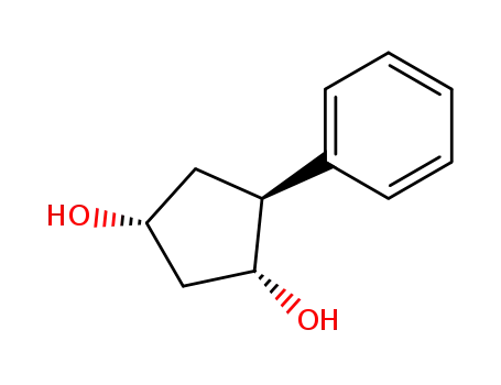 (1R*,3R*,4S*)-4-phenylcyclopentane-1,3-diol
