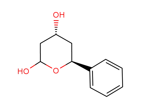 (2ξ,4RS,6SR)-6-phenyltetrahydropyran-2,4-diol