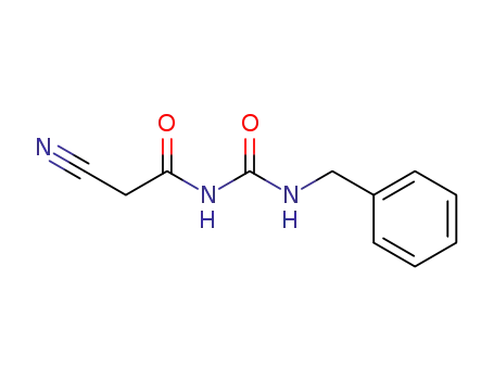 Molecular Structure of 126245-46-3 (1-BENZYL-3-CYANOACETYLUREA)