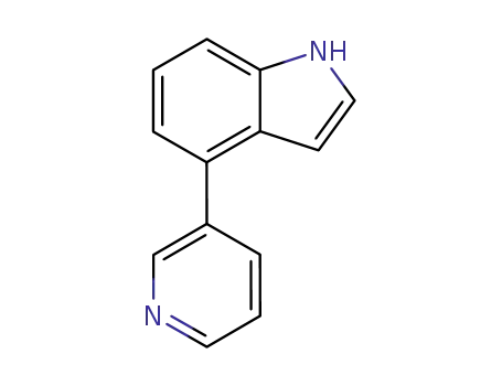 4-(pyridin-3-yl)-1H-indole