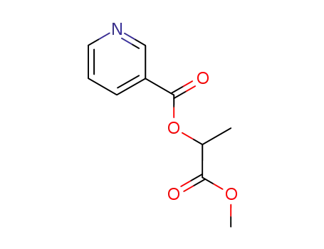 Nicotinic acid 1-methoxycarbonyl-ethyl ester