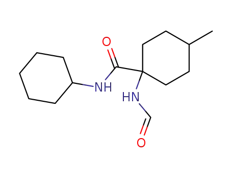 1-Formylamino-4-methyl-cyclohexanecarboxylic acid cyclohexylamide