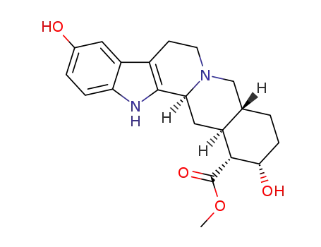Molecular Structure of 41928-02-3 (10-hydroxyyohimbine)