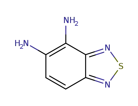 Molecular Structure of 1711-66-6 (2,1,3-Benzothiadiazole-4,5-diamine)