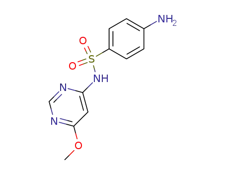 Molecular Structure of 1220-83-3 (Sulfamonomethoxine)