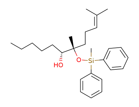 (6R,7S)-7,11-Dimethyl-7-(methyl-diphenyl-silanyloxy)-dodec-10-en-6-ol
