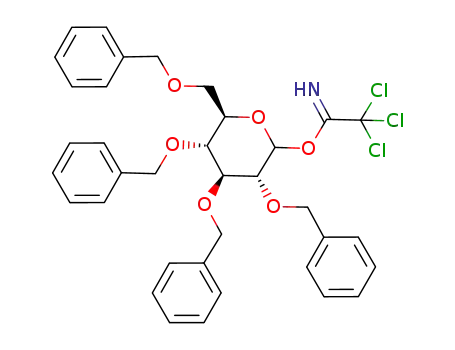 2,3,4,6-tetra-O-benzyl-D-glucopyranose trichloroacetimidate