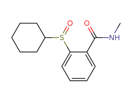 cyclohexyl o-(N-methylcarbamoyl)phenyl sulphoxide