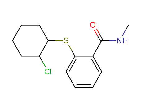 2-chlorocyclohexyl o-(N-methylcarbamoyl)phenyl sulfide