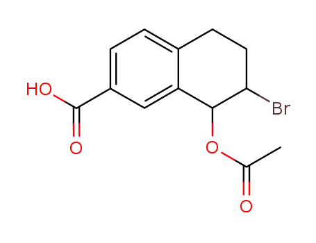 8-Acetyl-7-bromo-5,6,7,8-tetrahydronaphthalene-2-carboxylic acid