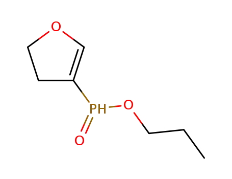 propyl hydrogen (4,5-dihydro-3-furyl)phosphonite