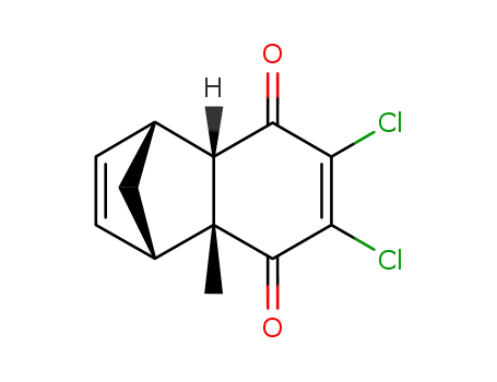 (1α,4α,4aβ,8aβ)-6,7-Dichloro-1,4,4a,8a-tetrahydro-4a-methyl-1,4-methanonaphthalene-5,8-dione