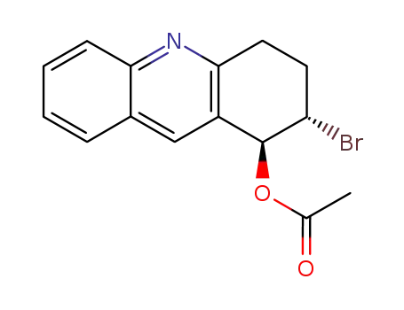 trans-1-Acetoxy-2-bromo-1,2,3,4-tetrahydroacridine
