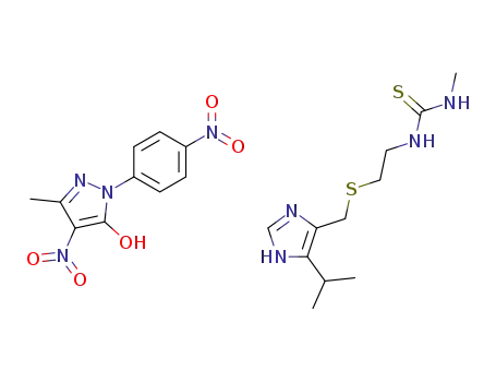 N-metil-N'-<2-(5-i.propil-4-imidazolilmetiltio)etil>tiourea picrolonato