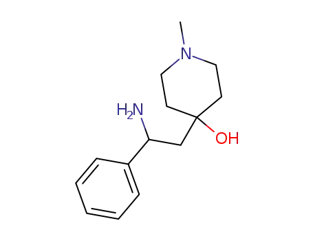 1-methyl-4-hydroxy-4-(2'-phenyl-2'-aminoethyl)-piperidine