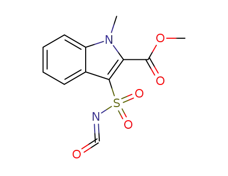 3-Isocyanatosulfonyl-1-methyl-1H-indole-2-carboxylic acid methyl ester