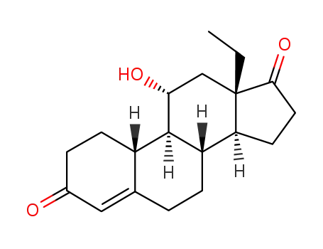 Molecular Structure of 53067-82-6 (11A-HYDROXY-18-METHYL-ESTR-4-ENE-3,17-DIONE)