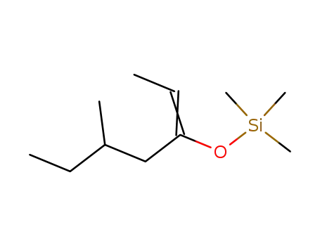 [1-Eth-(E)-ylidene-3-methyl-pentyloxy]-trimethyl-silane