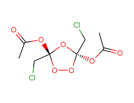 trans-3,5-Diacethoxy-3,5-bis(chloromethyl)-1,2,4-trioxolane