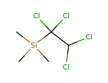 Trimethyl-(1,1,2,2-tetrachloro-ethyl)-silane