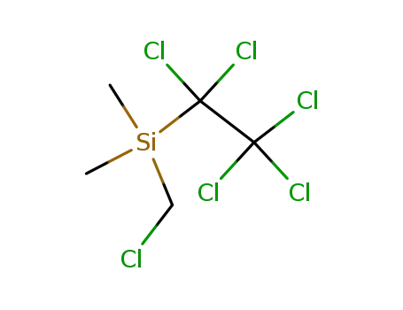 Chloromethyl-dimethyl-pentachloroethyl-silane