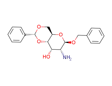benzyl 2-amino-(R)-4,6-O-benzylidene-2-deoxy-β-D-allopyranoside